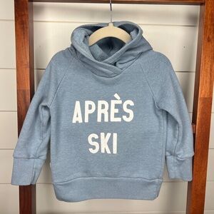 Childhoods Clothing: Après Ski Kids Pullover Hoodie - Light Blue
